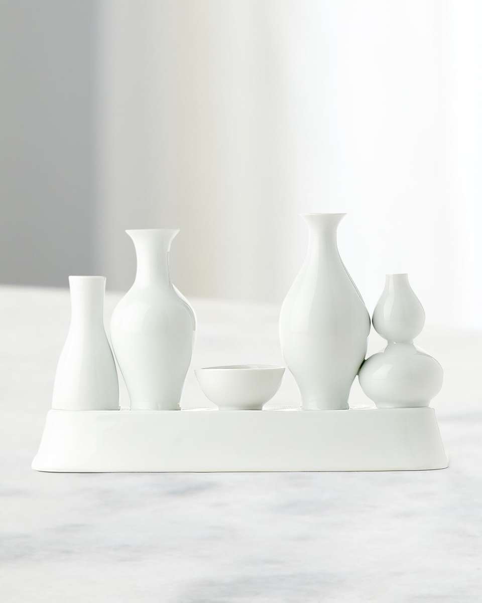 Shanghai 15.75" Vase, White